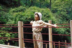 無人島に作られた自然な九州の釣り堀